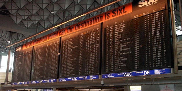 Frankfurt Havalimanı’nın Yolcu Sayısı Grevler Nedeniyle Azaldı